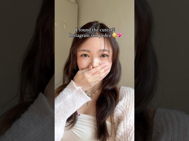 INSTAGRAM STORY IDEA (cute & aesthetic) 