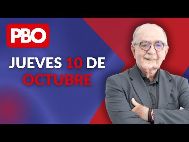 PBO con Chema Salcedo | En Vivo (10 de octubre del 2024)