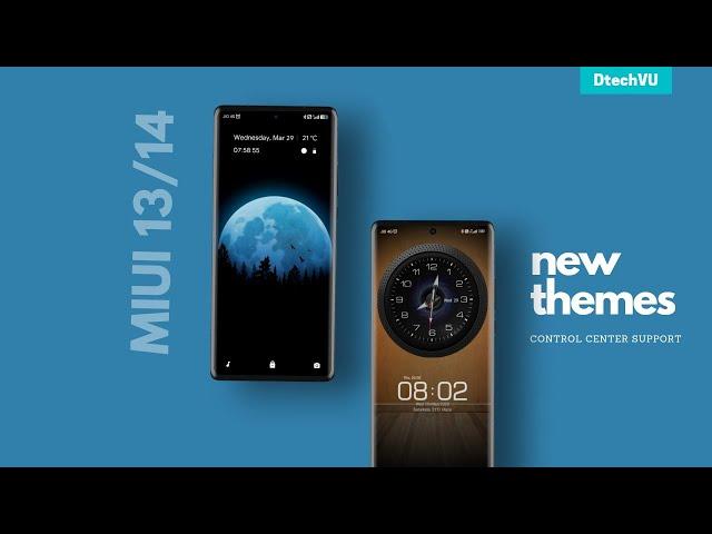 4 New MIUI 13/14 Themes | Best MIUI Themes for MIUI 13 and MIUI 14