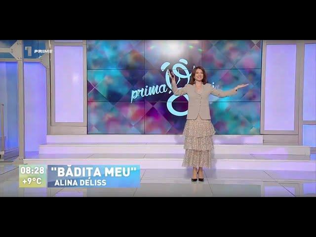 Alina Deliss "Bădița meu" / Prima Ora / Prime TV Moldova