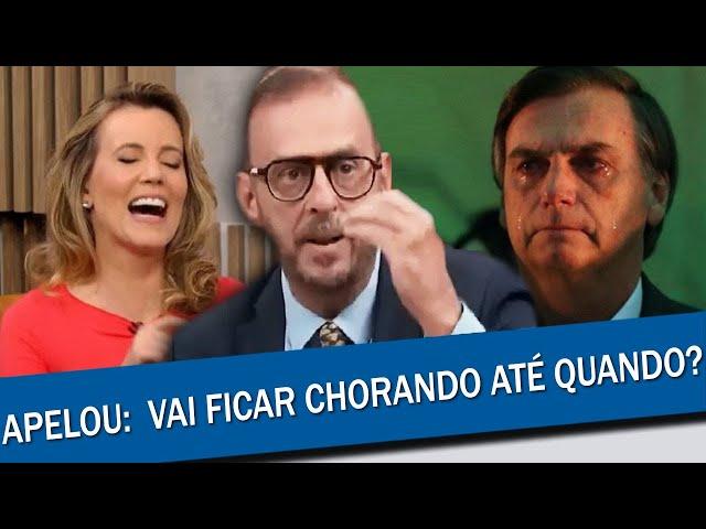 JORNALISTAS DA GLOBONEWS TIRAM SARRO DE BOLSONARO APÓS ELE APELAR ANISTIA A LULA