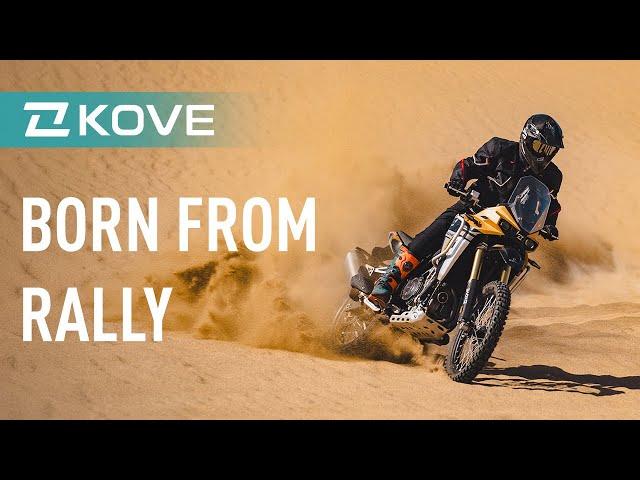 KOVE 800X RALLY:BORN FROM RALLY