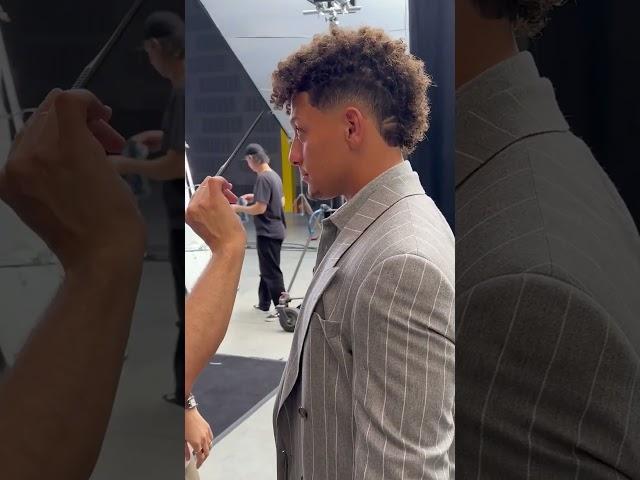 Exclusive backstage clips of #PatrickMahomes showing us who’s BOSS #BeYourOwnBOSS