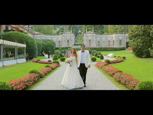 Villa D'Este Wedding in Lake Como Italy | Wedding Videographer Italy