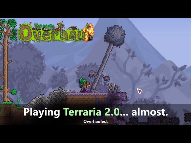 A Terraria mod that adds... Terraria 2.0? ─ Playing with Terraria Overhaul's Madness... #1