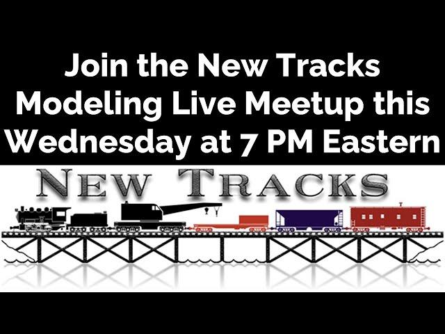 Model Railroad Meetup with New Tracks Modeling November 27th, 2024