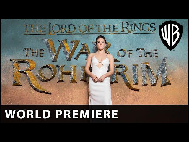 LOTR: The War of the Rohirrim - World Premiere - Warner Bros. UK & Ireland