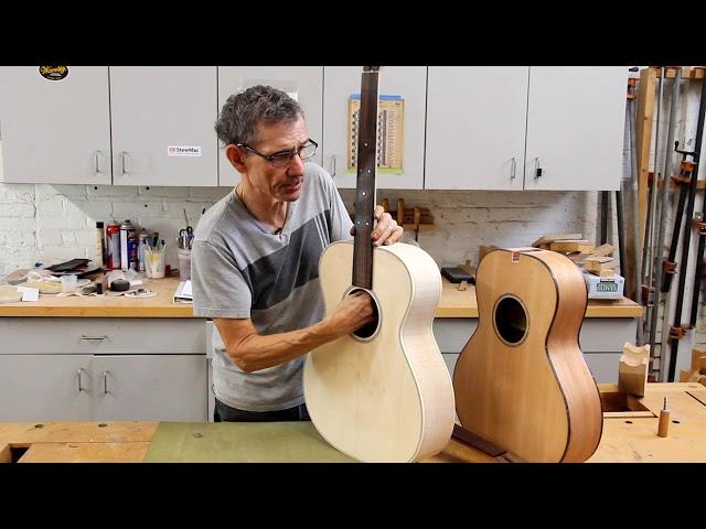 Building Acoustic Guitars - Introduction to a Perfect Neck Set