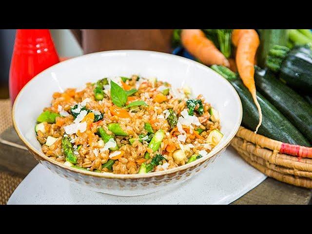 Pamela Salzman's One Pot Farro Primavera - Home & Family