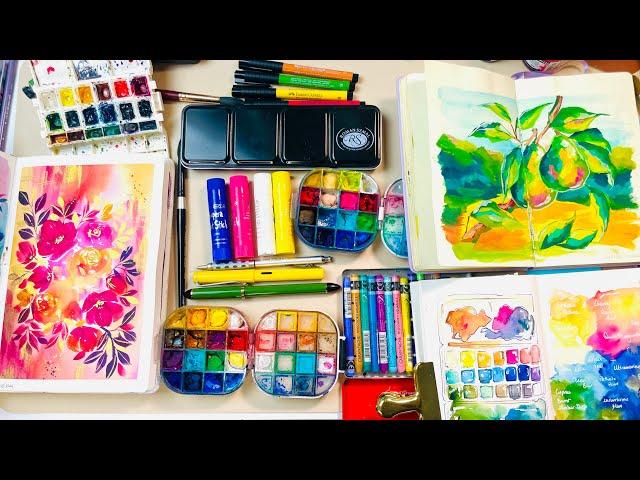 My Favourite art supplies of 2024