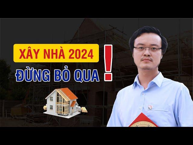 Xây nhà 2024 đừng bỏ qua,...Rất nhiều người mắc sai lầm này khi xây nhà | Phong thủy Tam Nguyên