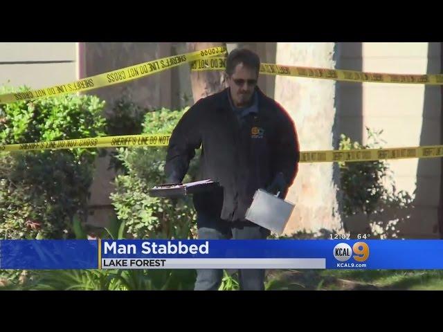 Man Stabbed In Lake Forest