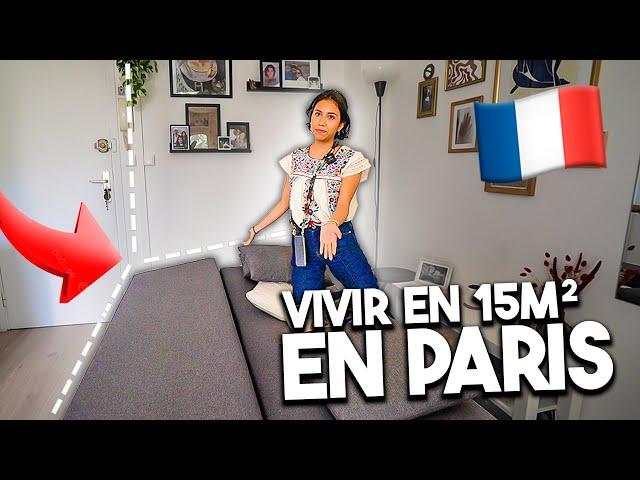 Así es VIVIR en 15 m² en PARÍS  | La REALIDAD que no se cuenta...