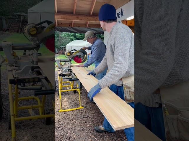 Getting started on cedar board and batten siding for mom’s new garden shed building (Ep. 34) #diy