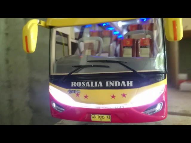 Miniatur Bus Rosalia Indah Jetbus 2 HDD Adiputro