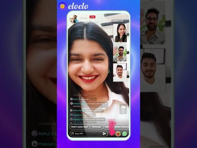 Join LIVE Chatrooms on Eloelo