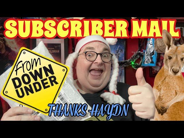 Subscriber Mail Unboxing from Down Under - Thanks Haydn 