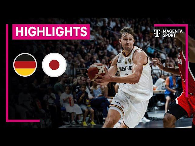 Deutschland - Japan | Basketball-Testspiel | MAGENTA SPORT