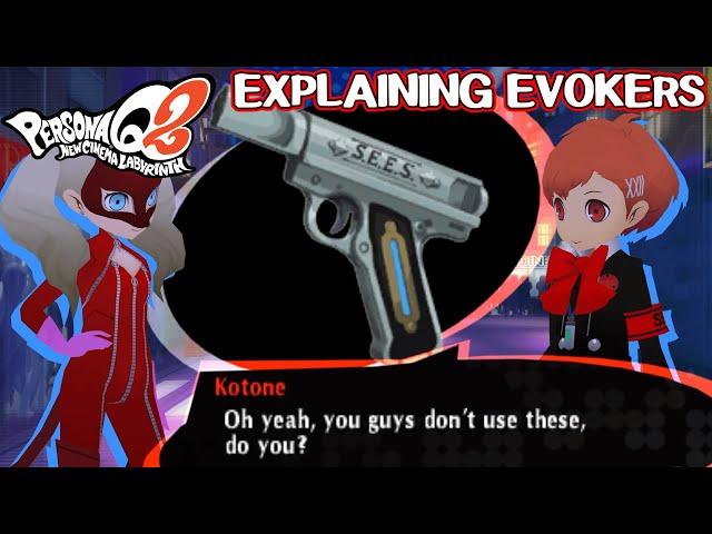 Phantom Thieves ask FeMC about Evokers - Persona Q2