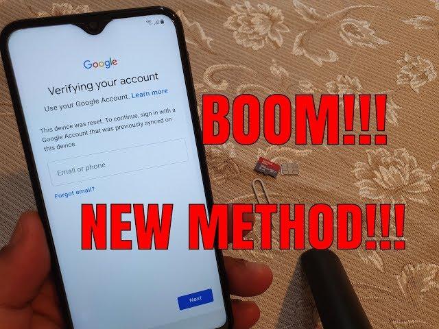 BOOM!!! Samsung A20/A20e SM-A205F. Remove Google Account.Bypass FRP.