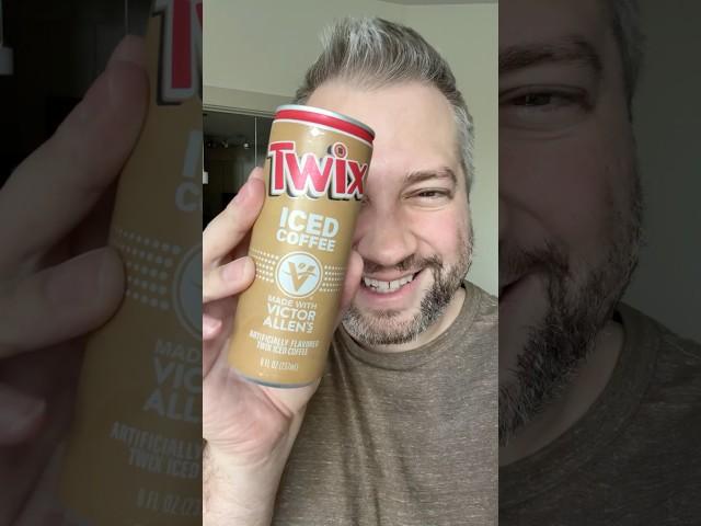 TWIX ICED COFFEE #coffee #tastetest #drinks