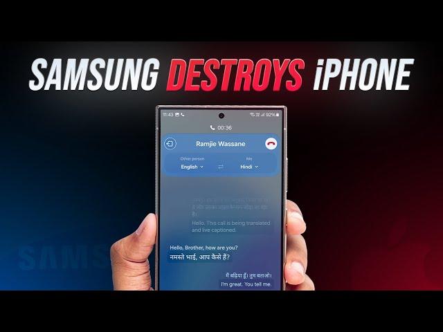 This Samsung Feature DESTROYED iPhone!