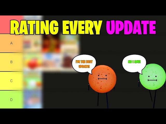 SECRET STAYCATION | RATING EVERY UPDATE! BEST UPDATE!