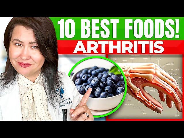 Die 10 BESTEN entzündungshemmenden Lebensmittel gegen Arthritis