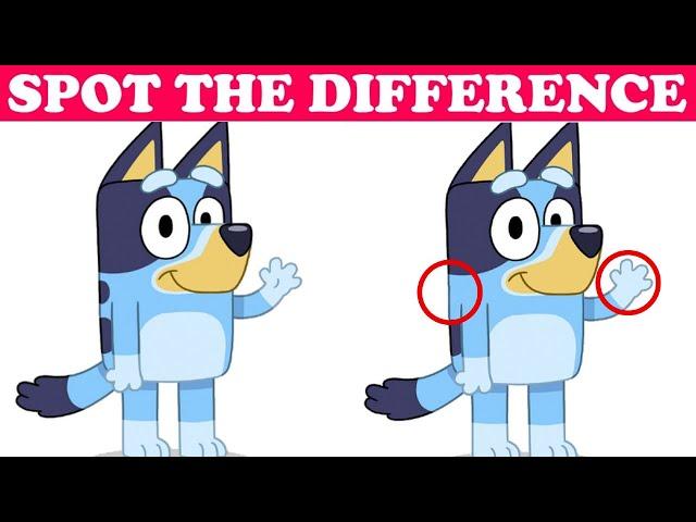 Spot the Difference: Bluey