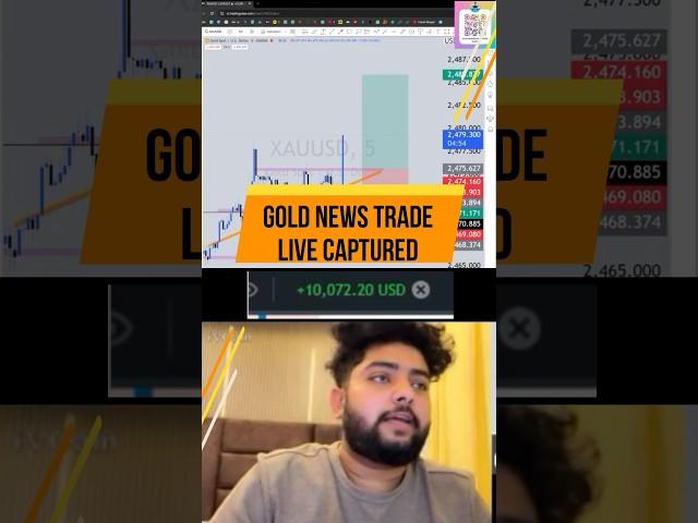 Live Gold News Trade Captured #trading #stocks #forex