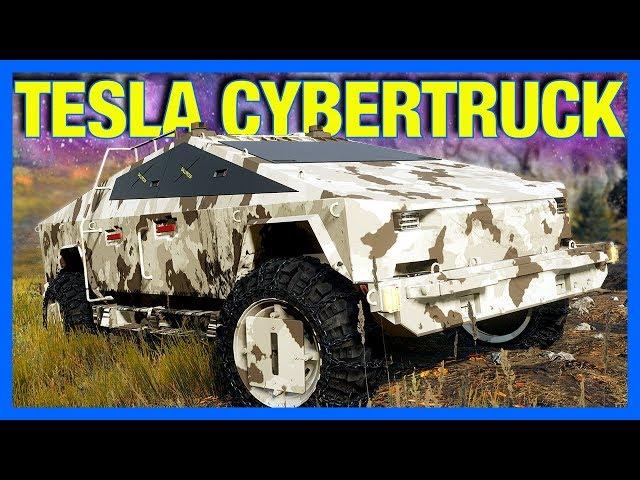 Snowrunner : Tesla Cybertruck Customization & Test Drive!! (Snowrunner Part 4)