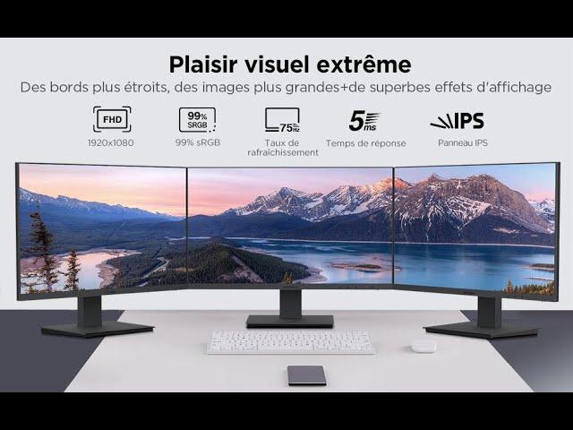 KOORUI Écran PC 24" IPS Full HD 75Hz, test et présentation