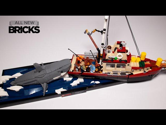 Lego Ideas 21350 Jaws Speed Build