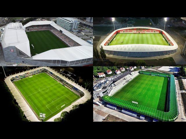 The SMALLEST STADIUM of EUROPEAN FIRST DIVISIONS 2021/22