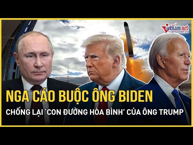 Nga gay gắt lên án ông Biden chống lại 'con đường hòa bình' khi để Ukraine dùng tên lửa ATACMS