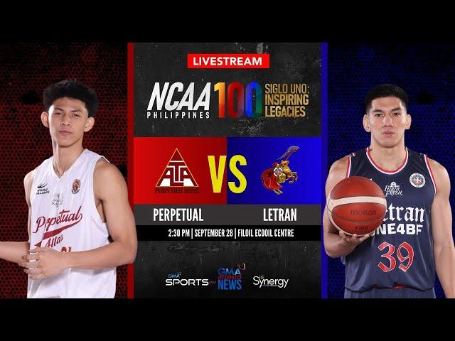 Perpetual vs Letran (Men’s Basketball) | NCAA Season 100 - Replay