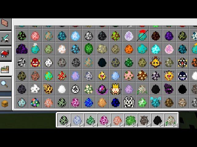 I spawn all mutant creatures in minecraft pe