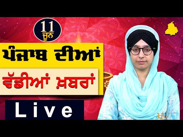 Big News of Punjab | Harsharan Kaur | Punjabi News | 11 June 2024 | THE KHALAS TV