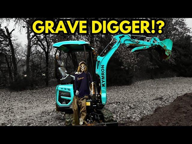 Is This The Best Tool To Bury A Body? Dig Test w/ Chinese Mini Excavator