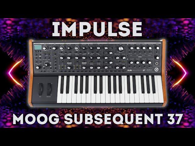 Moog Subsequent 37  - "Impulse" 40 Presets and Sequences (Soundset)