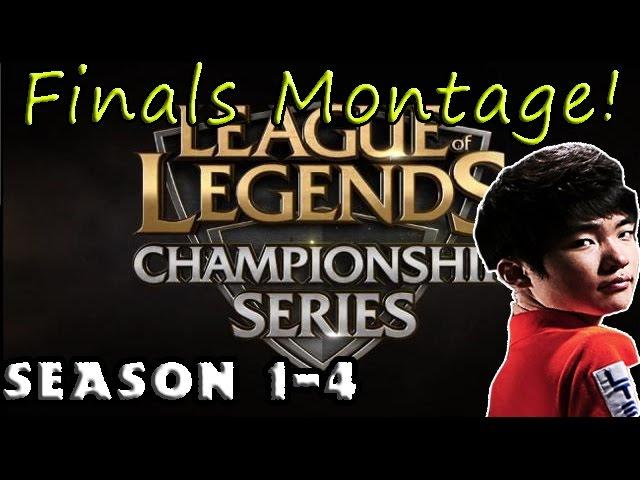 Best of Legaue of Legends Championship Finals [Season 1 - Season 4] (Highlight Montage)