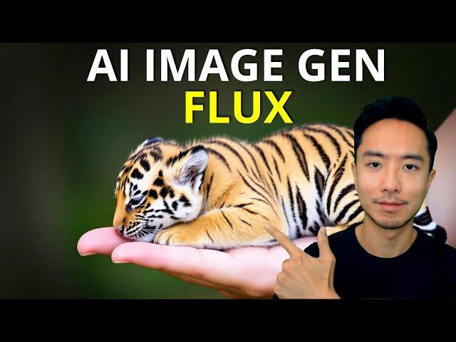 Text to Image AI Image Generator using Flux from Black Forest Labs