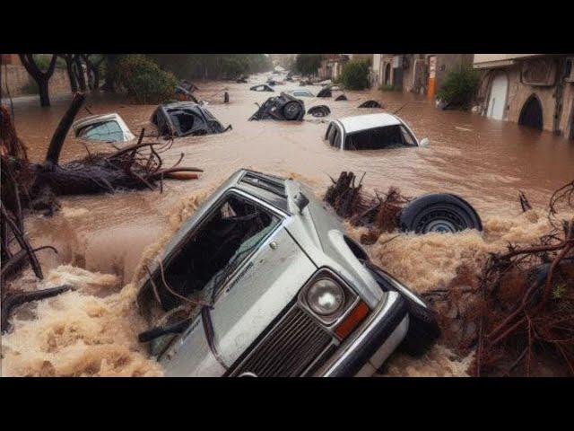 Nature is destroying Cyprus! Floods, hail and tornadoes hit the island