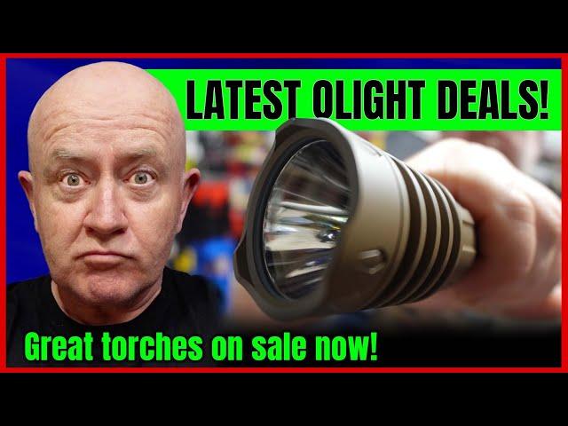 Latest Olight torches up to 40% off. (Black Friday Sale) | Auto Expert John Cadogan