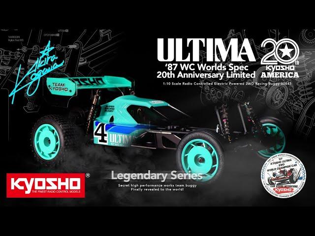 1:10 EP 2WD Racing Buggy KYOSHO AMERICA 20th Anniversary Limited Model ULTIMA '87 WC Ｗorlds Spec PV