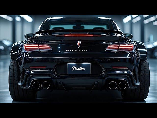 The 2026 Pontiac is BACK! First Look at the 2026 GTO