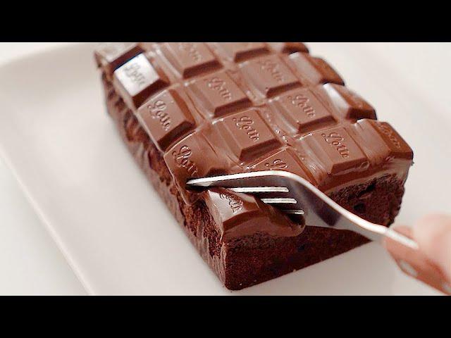 The Ultimate Gooey Chocolate Cake | Just mix and you're done | Real Chocolate Cake Recipe