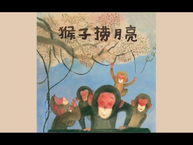 《猴子撈月亮》｜田田的魔法故事書｜經典故事繪本動起來啦！｜有聲書｜睡前故事｜森林圖書館單篇童書｜會動的故事書｜繪本動畫｜動畫故事｜經典故事｜兒童繪本｜