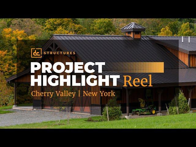 DC Structures Project Tour | Cherry Valley Custom Cabin