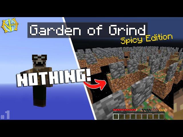 Starting out with literally NOTHING…again!| Garden of Grind: Spicy Edition | GTNH